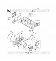 COUVERCLES MOTEUR pour Kawasaki JET SKI ULTRA LX 2016