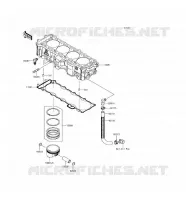 CYLINDRE/PISTON pour Kawasaki JET SKI ULTRA 310X 2016