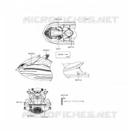 LABEL pour Kawasaki JET SKI ULTRA 310X 2016