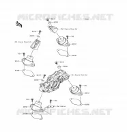 SUPPORT MOTEUR pour Kawasaki JET SKI ULTRA 310X 2016