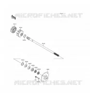 ARBRE DE TRANSMISSION pour Kawasaki JET SKI ULTRA 310X 2017