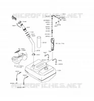 RESERVOIR CARBURANT pour Kawasaki JET SKI ULTRA 310LX 2017