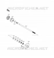 ARBRE DE TRANSMISSION pour Kawasaki JET SKI ULTRA 310R 2016