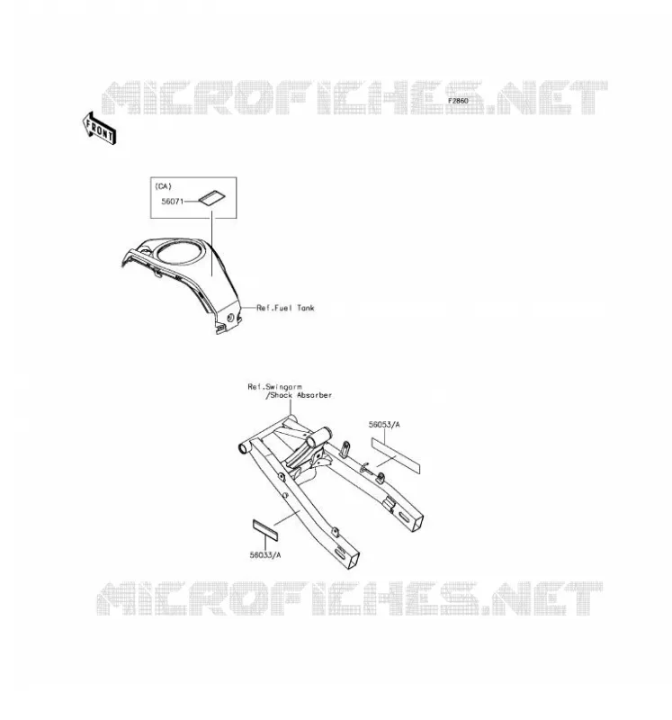 LABEL Kawasaki MOTOS 125 2017 Z125 PRO  BR125JHF