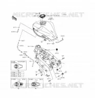 RESERVOIR CARBURANT pour Kawasaki NINJA 250SL ABS 2016
