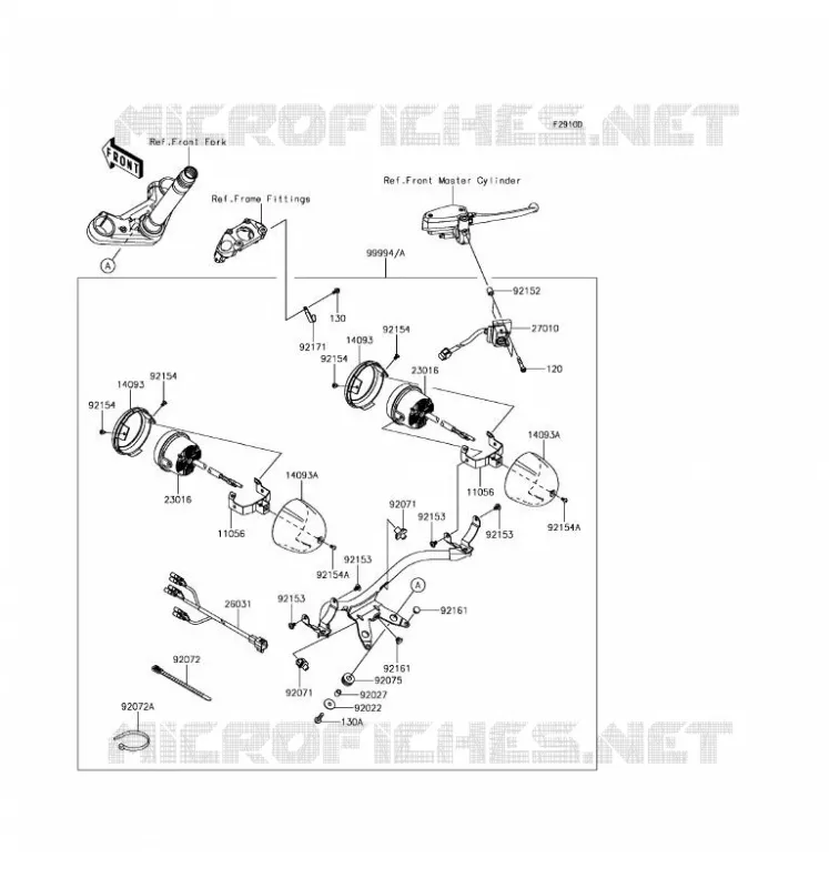 Accessory(Sub Lamp) Kawasaki MOTOS 650 2017 VULCAN S ABS  EN650DHFA