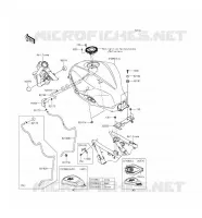RESERVOIR CARBURANT pour Kawasaki NINJA 300 2016