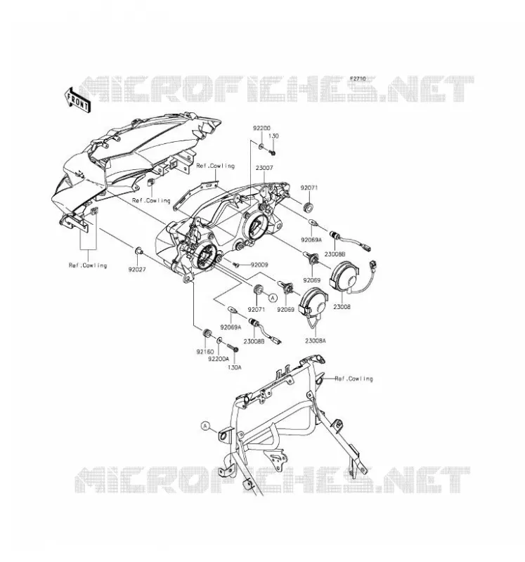 OPTIQUE(S) Kawasaki MOTOS 650 2016 VERSYS 650  KLE650EGF