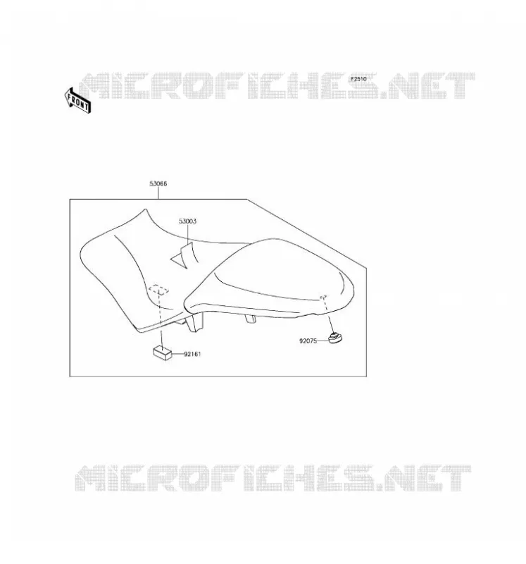 SELLE Kawasaki MOTOS 650 2017 VERSYS 650 ABS  KLE650FHFA