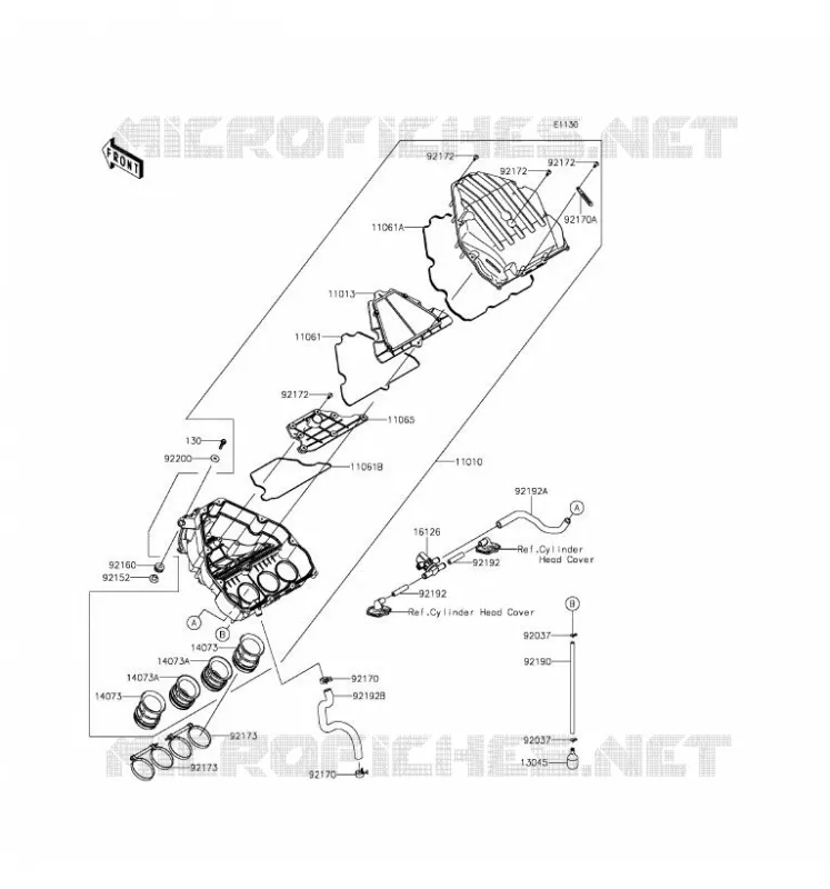 FILTRE A AIR Kawasaki MOTOS 1000 2016 VERSYS 1000  KLZ1000BGF