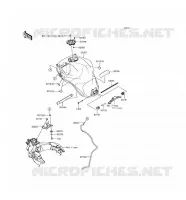 RESERVOIR CARBURANT pour Kawasaki VERSYS 1000 2017
