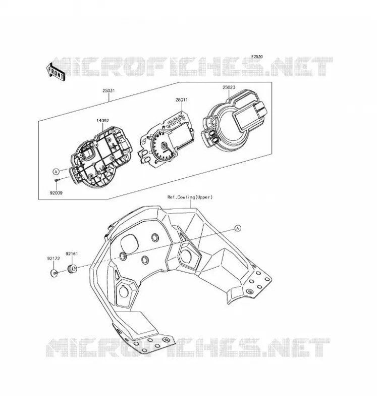 COMPTEURS Kawasaki MOTOS 1000 2017 VERSYS 1000  KLZ1000BHF