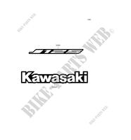 STICKER (NOIR) pour Kawasaki J125 2016