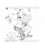 RESERVOIR CARBURANT pour Kawasaki CONCOURS 14 ABS 2016