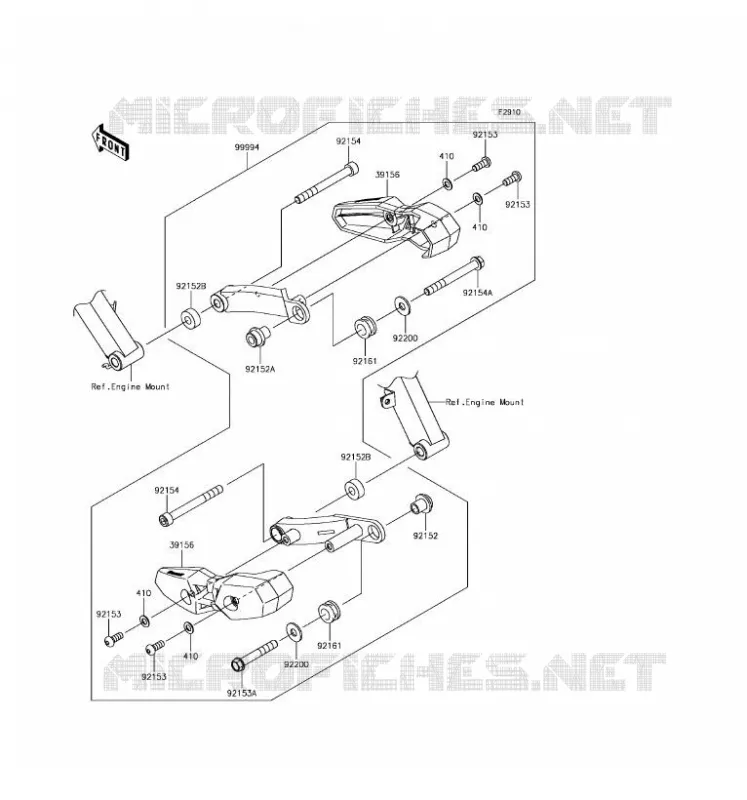 ACCESSOIRE(SHROUD SLIDER) Kawasaki MOTOS 1000 2017 Z1000  ZR1000HHF