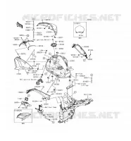 RESERVOIR CARBURANT pour Kawasaki Z800 ABS 2016