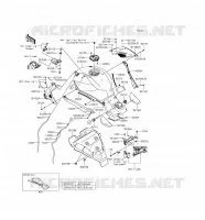 RESERVOIR CARBURANT pour Kawasaki NINJA H2R 2016