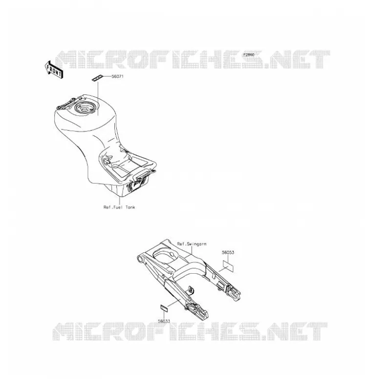 LABEL Kawasaki MOTOS 1400 2017 ZZR1400 ABS  ZX1400JHF