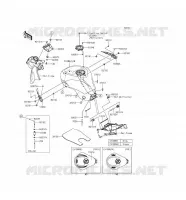 RESERVOIR CARBURANT pour Kawasaki NINJA ZX-6R ABS 2016