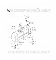 RESERVOIR CARBURANT pour Kawasaki MULE 4010 4X4 2017