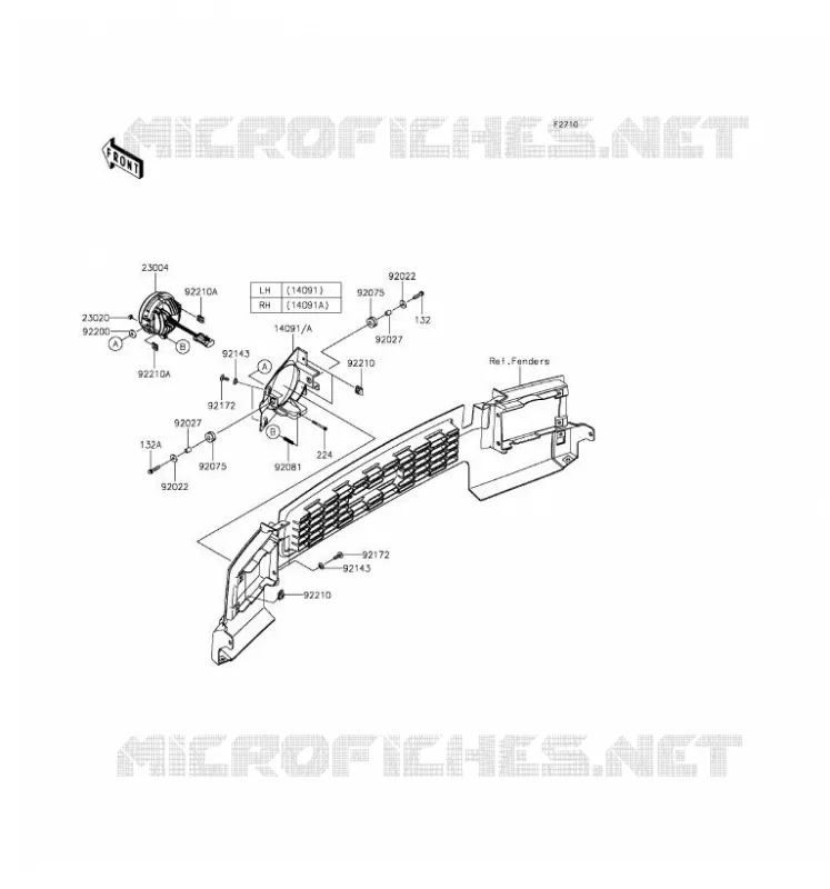 OPTIQUE(S) Kawasaki SSV 620 2017 MULE 4010 4X4  KAF620THF
