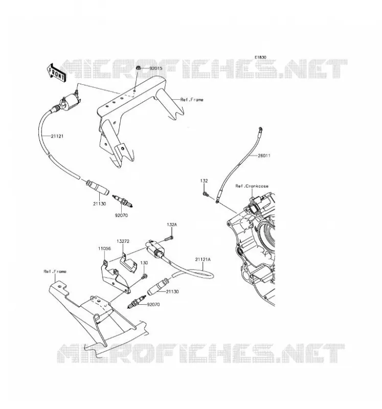 SYSTEME D&acute;ALLUMAGE Kawasaki SSV 800 2016 TERYX 4  KRT800FGF