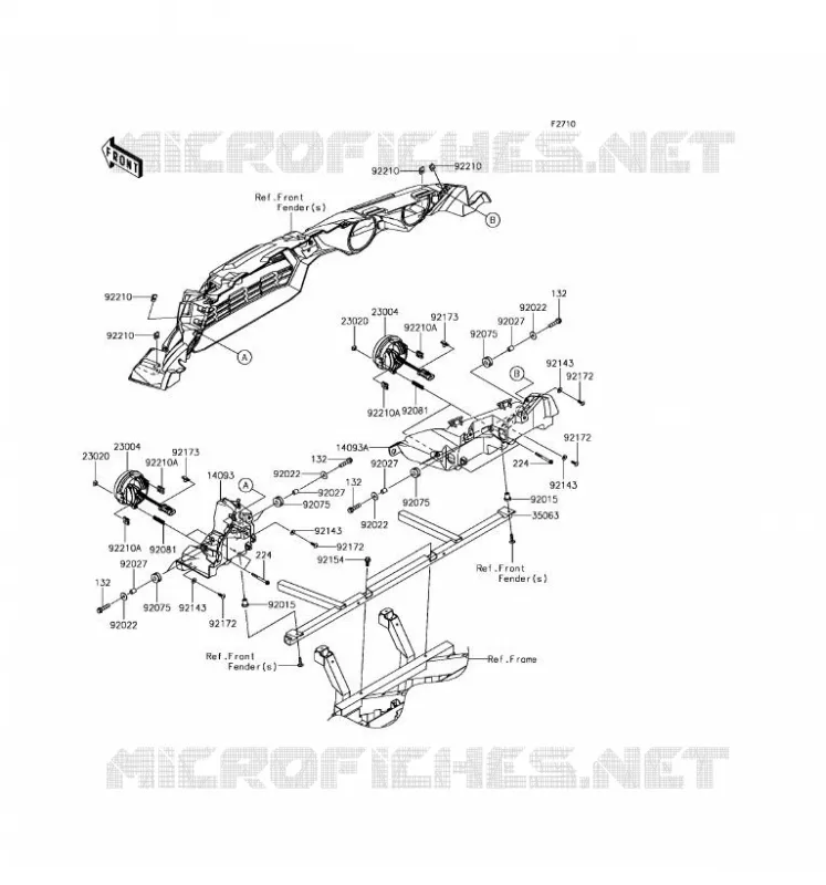 OPTIQUE(S) Kawasaki SSV 800 2016 TERYX 4 LE  KRT800GGF
