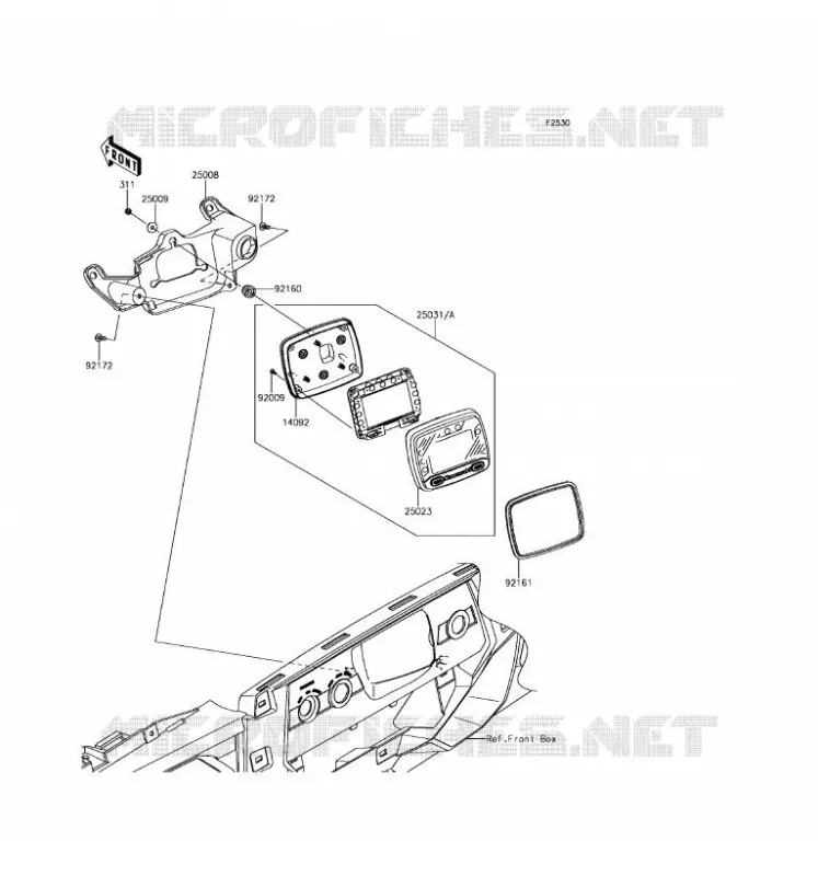 COMPTEURS Kawasaki SSV 800 2016 TERYX 4 LE  KRT800GGF