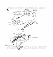 GARDE BOUE AVANT pour Kawasaki TERYX 4 LE 2016