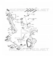 CHASSIS EQUIPMENT ELECTRIQUE pour Kawasaki KLX450R 2016