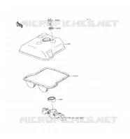 COUVRE CULASSE pour Kawasaki KLX450R 2016
