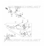 &Eacute;CHAPPEMENT pour Kawasaki KLX450R 2016