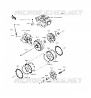 EMBRAYAGE pour Kawasaki KLX450R 2016