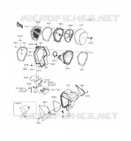 FILTRE A AIR pour Kawasaki KLX450R 2016