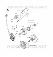 G&Eacute;N&Eacute;RATEUR pour Kawasaki KLX450R 2016