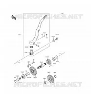 MECANISME DE KICK pour Kawasaki KLX450R 2016