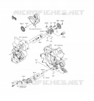POMPE A HUILE pour Kawasaki KLX450R 2016