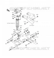 SUSPENSION pour Kawasaki KLX450R 2016