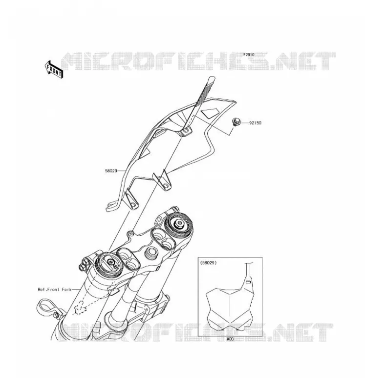 ACCESSOIRE Kawasaki TOUT-TERRAIN 250 2017 KX250F  KX252AHF