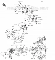 ARBRE DE DIRECTION pour Kawasaki BRUTE FORCE 750 4X4I EPS 2018
