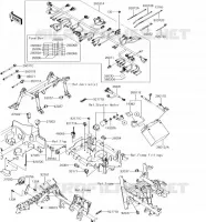 CHASSIS EQUIPMENT ELECTRIQUE pour Kawasaki BRUTE FORCE 750 4X4I EPS 2018