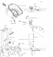 INJECTION CARBURANT pour Kawasaki BRUTE FORCE 750 4X4I EPS 2018