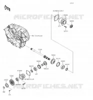 PIGNON CONIQUE AVANT pour Kawasaki BRUTE FORCE 750 4X4I EPS 2018