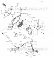 RADIATEUR pour Kawasaki BRUTE FORCE 750 4X4I EPS 2018