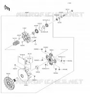 VARIATEUR pour Kawasaki BRUTE FORCE 750 4X4I EPS 2018