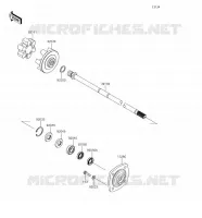 ARBRE DE TRANSMISSION pour Kawasaki JET SKI SX-R 2017