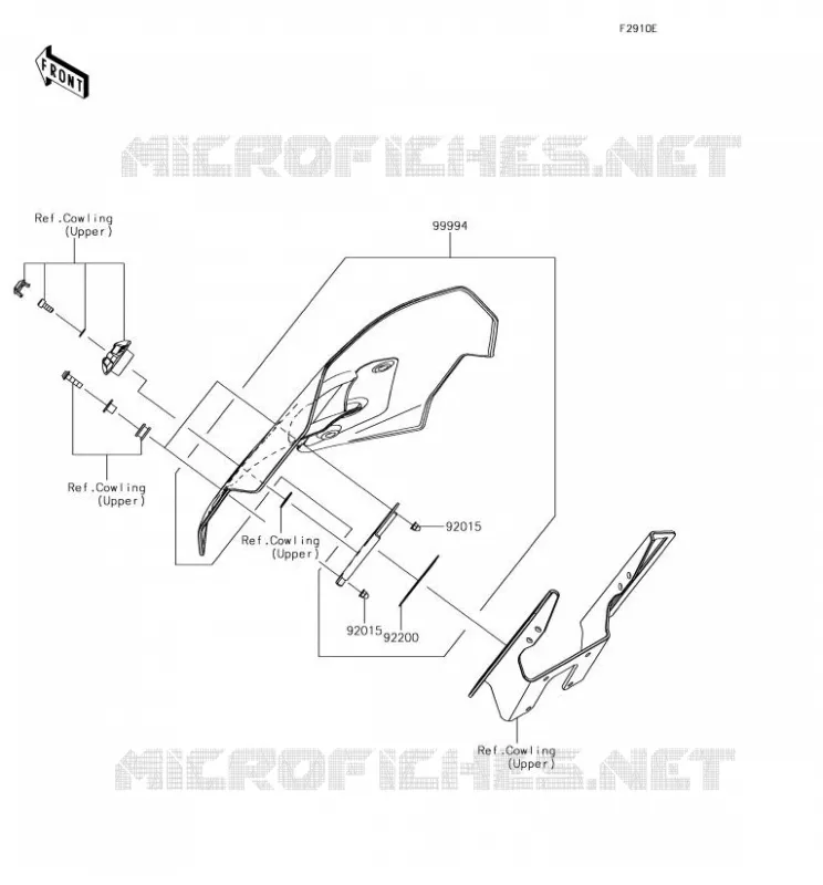 Accessory(Windshield,Large) Kawasaki MOTOS 1000 2018 VERSYS 1000  KLZ1000BJF