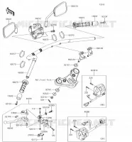 GUIDON pour Kawasaki VULCAN S 2018