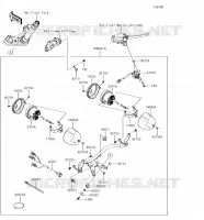 Accessory(Sub Lamp) pour Kawasaki VULCAN S 2018