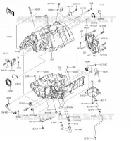 CARTER MOTEUR(S) pour Kawasaki VULCAN S 2018